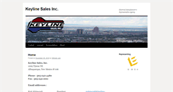 Desktop Screenshot of keyline-sales.com